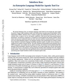 @omarsar0: Banger report from Salesforce.

Pretty interesting to see more of these custom enterprise models.

S...
