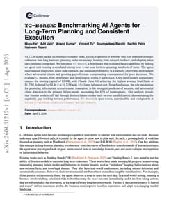 @omarsar0: Can an AI agent run a startup for a year without going bankrupt?

Turns out most can't.

New benchma...