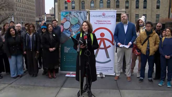Community groups gather at city hall after vote to repeal blanket rezoning | Watch