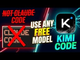 Claude Code is Done! Use Kimi Code with ANY FREE Model (OpenRouter)