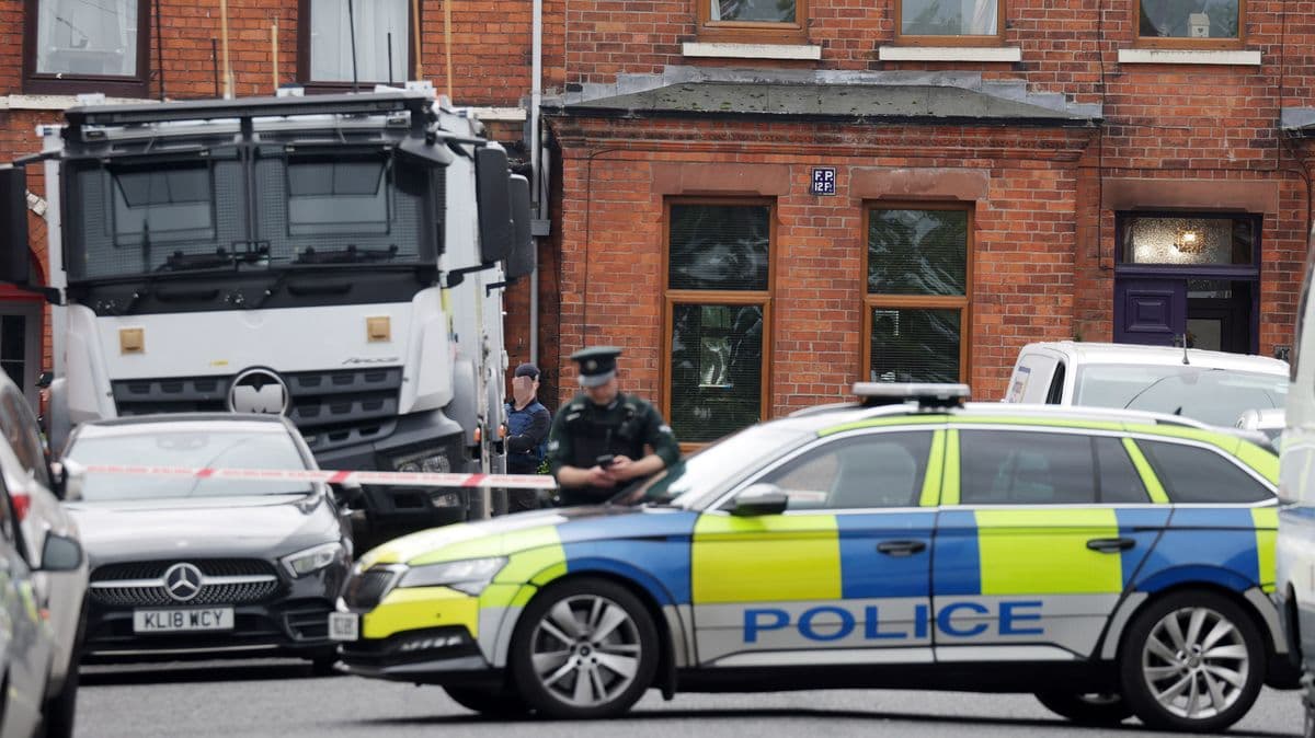 North Belfast security alert as 'suspected historic munition' found