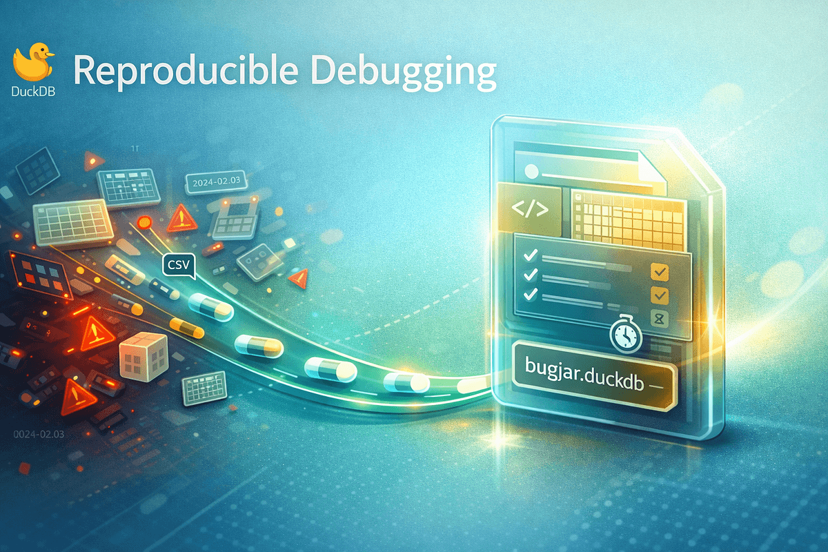 DuckDB’s Best Trick: Debug Data in One File | by Vectorlane | Feb, 2026 | Medium