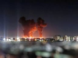 @Osinttechnical: US/Israeli forces are bombing Mehrabad Airport in Iran’s capital, Tehran, again tonight, with pillar...