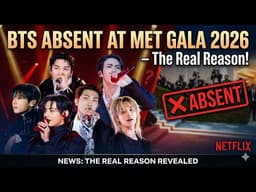 BTS Didn’t Attend Met Gala 2026?! Here’s The Real Reason!#bts #kpop