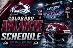 2026-27 Colorado Avalanche Schedule Sets Up Epic Slate