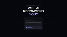 Will AI Recommend Your Brand? ChatGPT Ads & AEO Guide