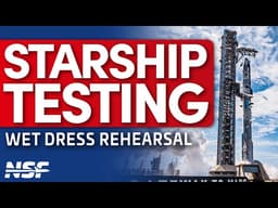 SpaceX Performs Preflight Wet Dress Rehearsal of First V3 Starship
