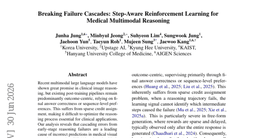 Breaking Failure Cascades: Step-Aware Reinforcement Learning for Medical Multimodal Reasoning