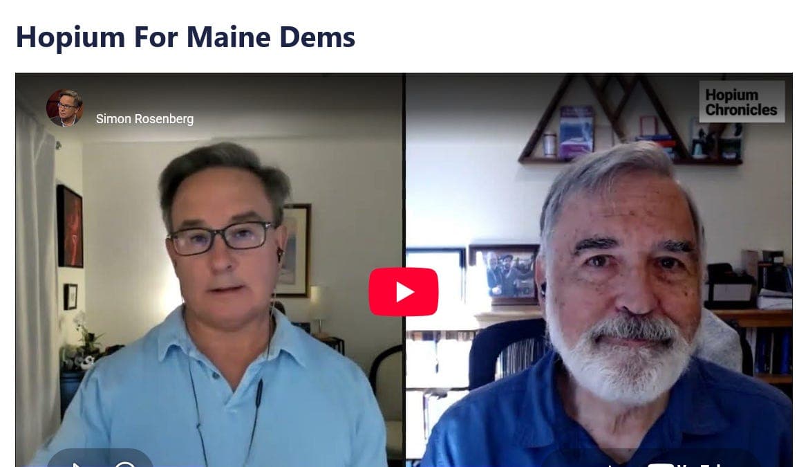 Maine's Convention Will Be July 25th, Encouraging New Gallup Data, Democrats Must Elevate To Fight Trump's Escalating Authoritarianism