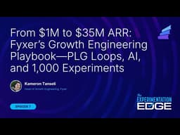 From $1M to $35M ARR: Fyxer’s Growth Engineering Playbook—PLG Loops, AI, and 1,000 Experiments
