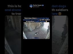 China’s Robot Dog With Rifle Enters Combat — This Is Real Warfare Now 🤯🪖