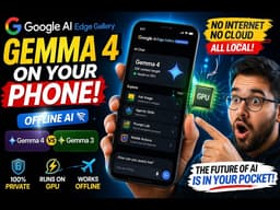 Gemma 4 on Your Phone?! 🤯 Google AI Edge Gallery (Offline AI, Gemma Chat, Ollama Guide)