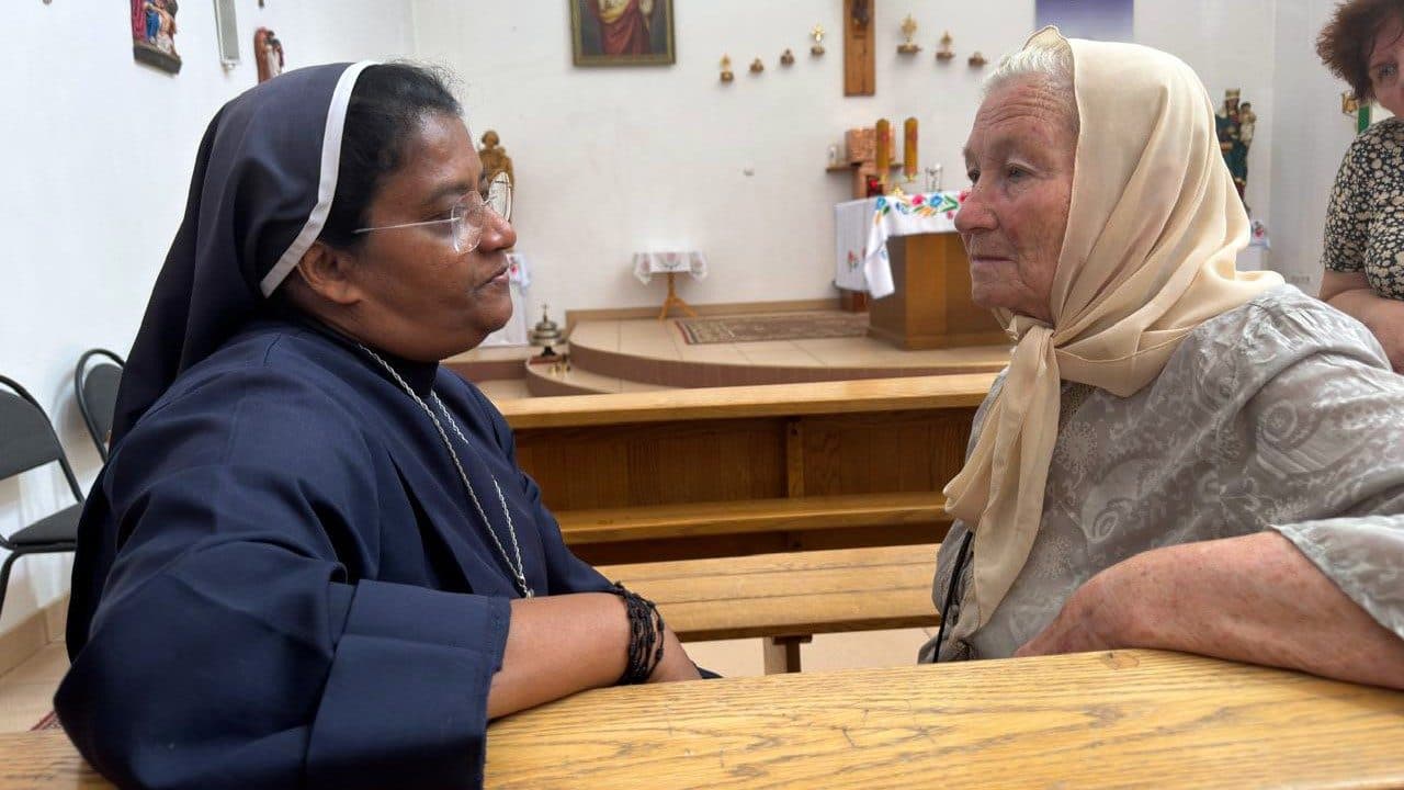 Sister in Ukraine: Bombs cannot break faith, will to live or ...