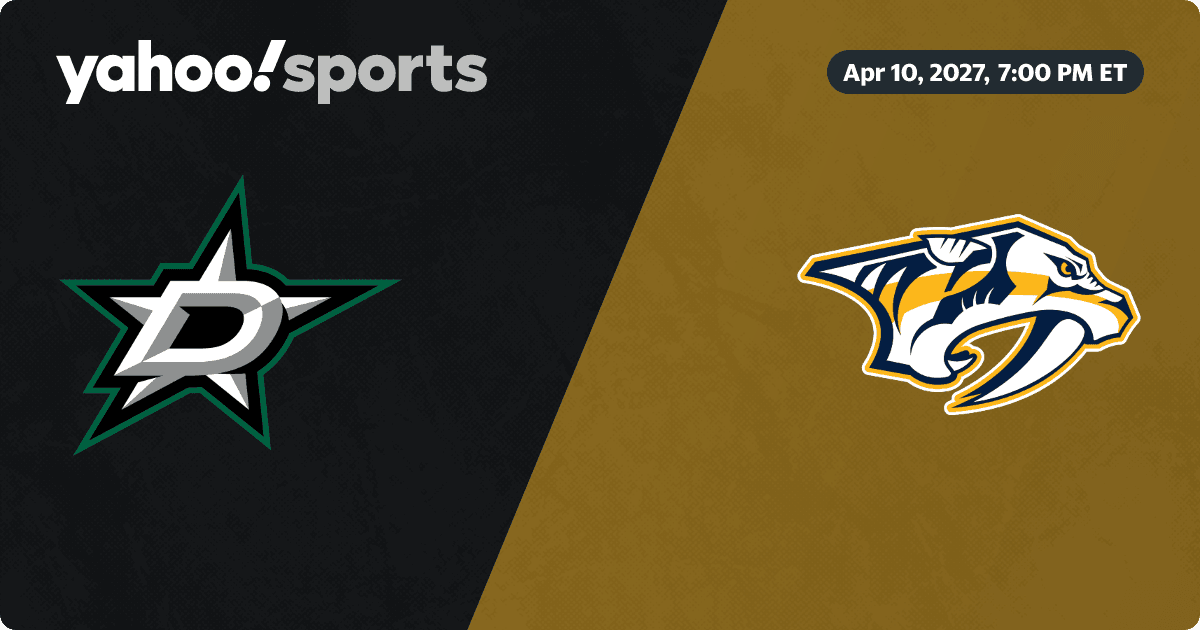 Dallas Stars @ Nashville Predators - Yahoo Sports