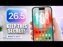 iOS 26.5 RC: These Hidden Changes Just Dropped 👀