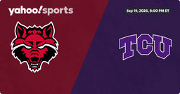 Arkansas State Red Wolves @ TCU Horned Frogs - Yahoo Sports