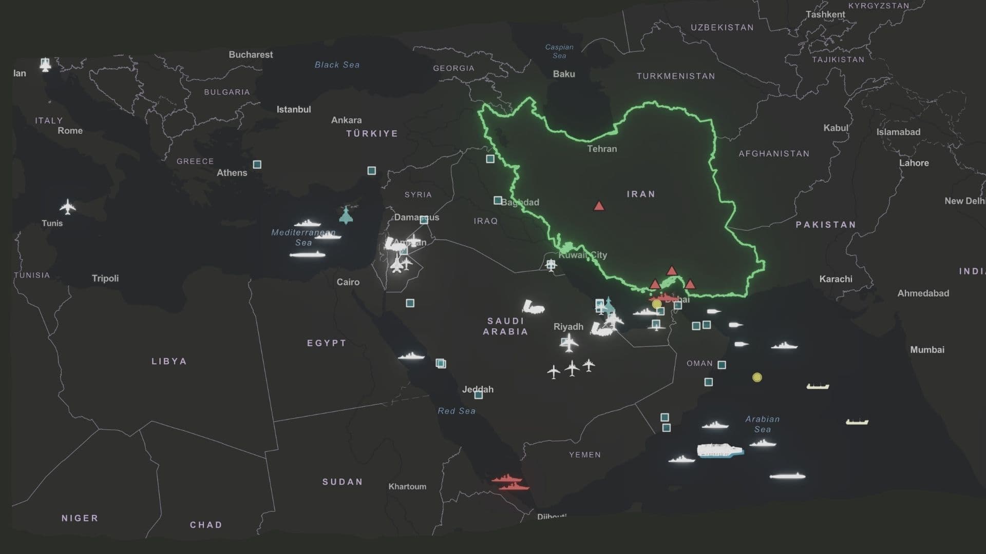 U.S. weighs prolonged deployments and a postwar Gulf posture shift