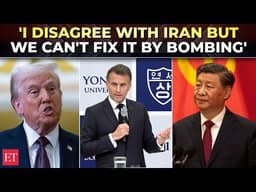 'We have to build a NEW WORLD ORDER': Macron calls for global reset as Iran War tests alliances