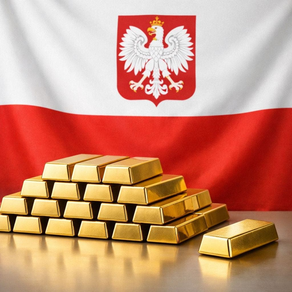 Geopolitical De-Risking: Poland Ramps Up Gold Purchases Amid European Fragmentation