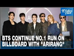 [K-Enter] BTS continue No.1 run on Billboard with "ARIRANG"