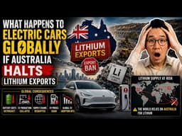 What Happens To Electric Cars Globally If Australia Halts Lithium Exports