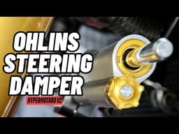 Installing an Öhlins Steering Damper on My 2026 Ducati Hypermotard V2 SP