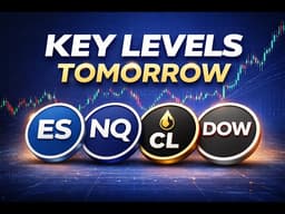 Futures Market Briefing: Key Supply & Demand Zones for Tomorrow (ES, NQ, CL, Gold, Silver)