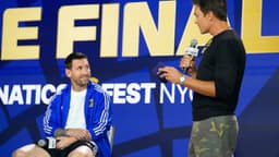Lionel Messi speaks in advance of World Cup final