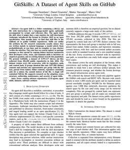 @omarsar0: Recommended resource. Largest dataset of agent skills I’ve come across. Great for mining cool ideas ...