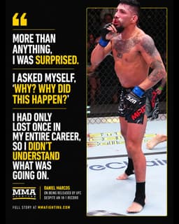 @MMAFighting: Daniel Marcos opens up on surprising #UFC departure ahead of #PFLTampa debut

ðŸ“° https://t.co/b039...