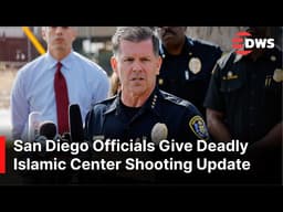 FULL URGENT BRIEFING: Authorities Address San Diego Islamic Center Attack Investigation | AB15