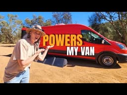 How I Power My Van OFF-GRID Full Time | Complete Electrical Setup