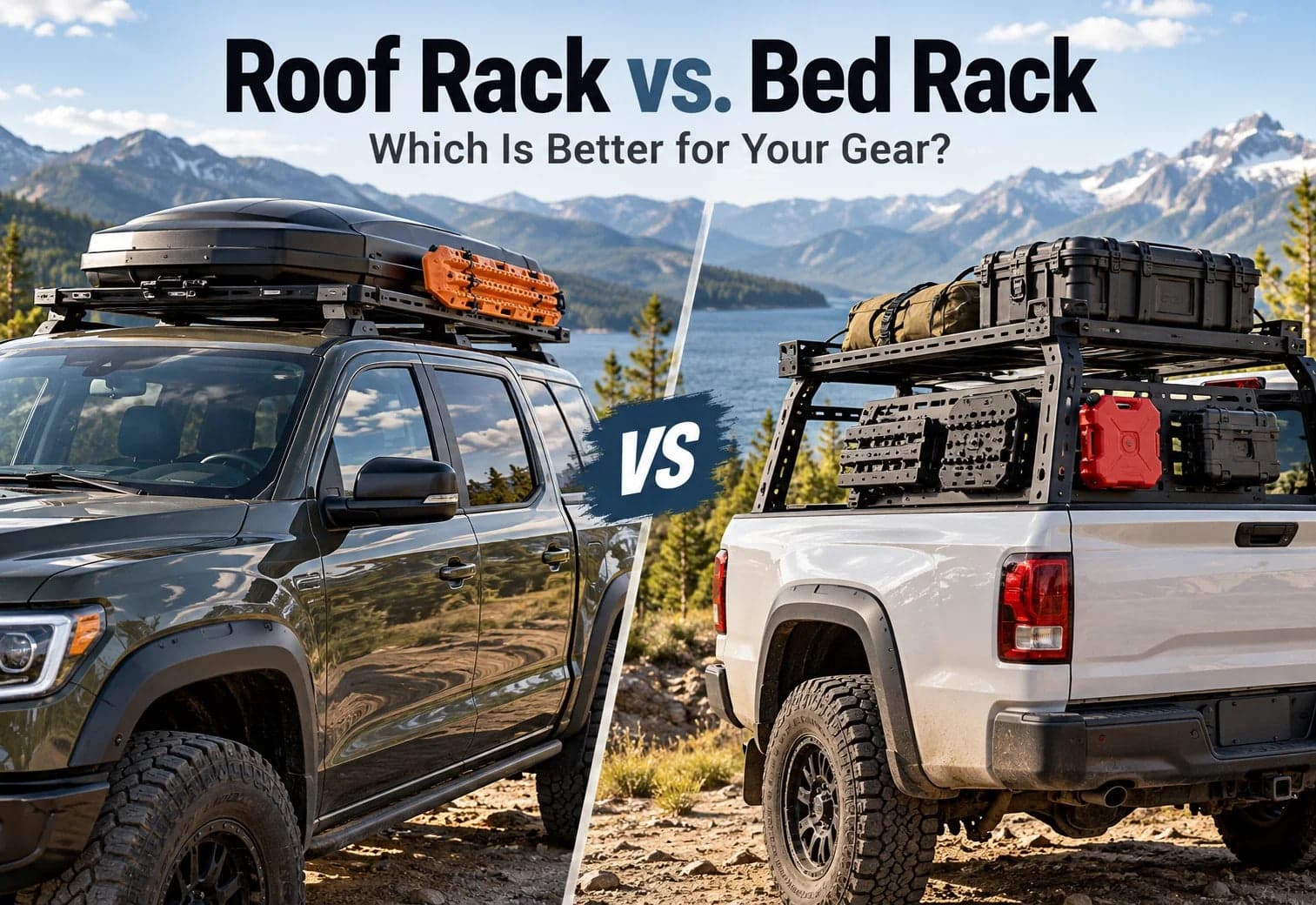 Truck Roof Rack vs. Bed Rack: Which Is Better for Your ...