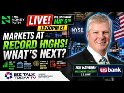 LIVE: S&P 500 RECORD HIGHS, FED SHAKEUP & AI MEGA TRENDS | Rob Haworth (U.S. Bank) on What’s Next