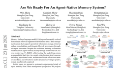 Are We Ready For An Agent-Native Memory System?