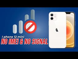 iphone 12 mini imei not showing/iphone 12 mini no imei/no net / Noor telecom