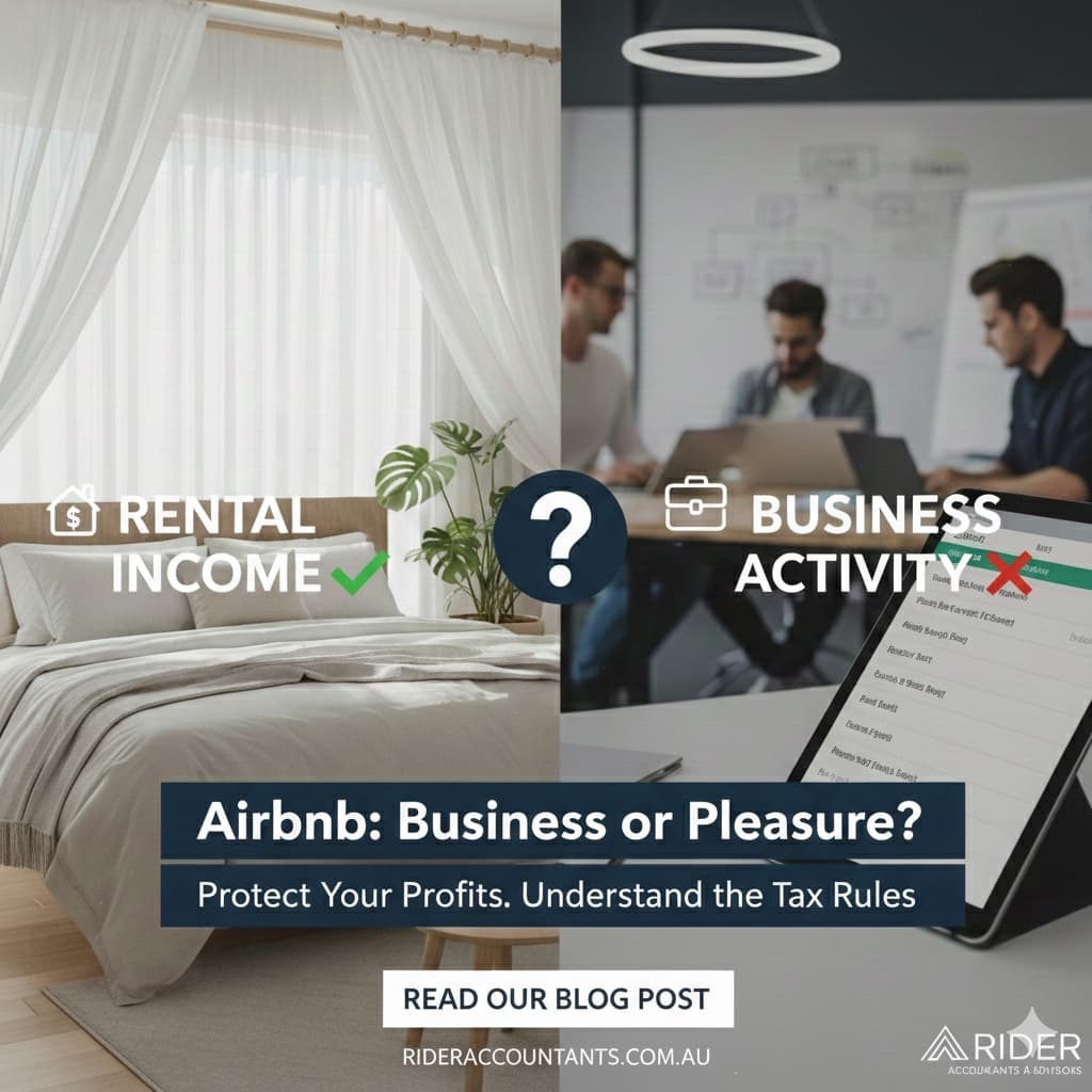 Airbnb: Is Your Side Hustle Actually a Business? - Rider Accountants and Advisors