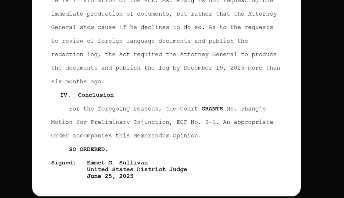 BREAKING: Katie Phang Just Cracked Open the Epstein Files