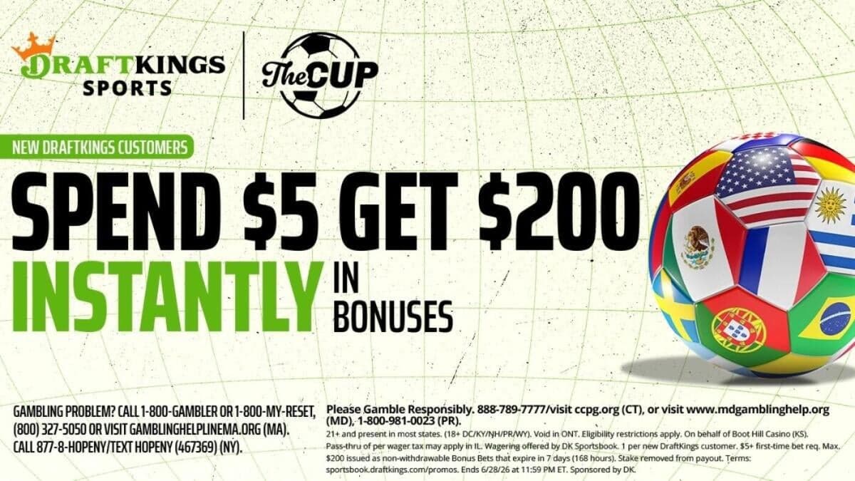 DraftKings promo code: Get $200 bonus bets for Spurs-Knicks NBA Finals Game 1, Braves-Blue Jays on Wednesday