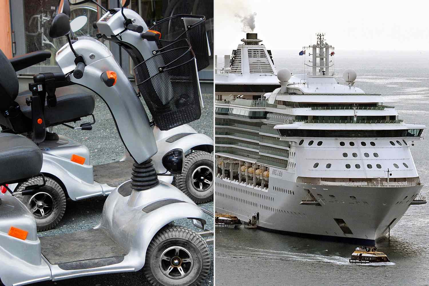 Royal Caribbean Passenger Allegedly Tripped Over a Parked Mobility Scooter. Now She Says the Cruise Line Is at Fault