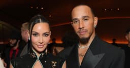 Lewis Hamilton and Kim Kardashian look loved-up on date night ...