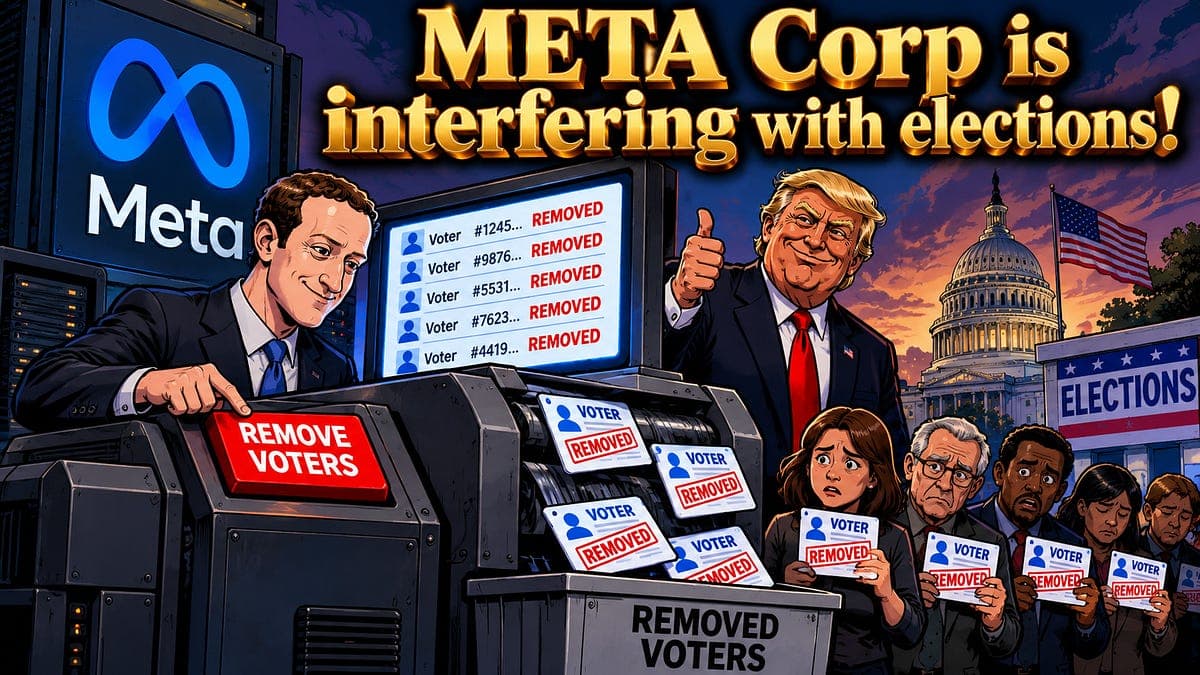 Meta admits mistakenly suspending voting-rights group’s Instagram account (CHUH, RIGHT!)