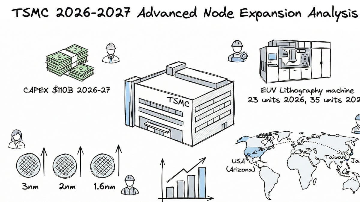 TSMC's Advanced Process Expansion Plan for 2026-2027