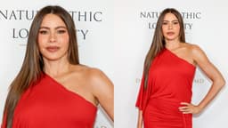 Sofía Vergara Goes Red Hot in Michael Kors