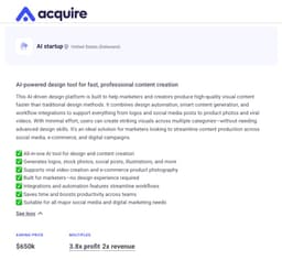 @agazdecki: This bootstrapped creative AI tool is crushing it!

Built for marketers with zero design skills.

&g...