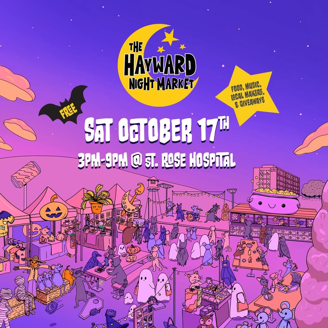 Hayward's Halloween-Themed 2026 Night Market