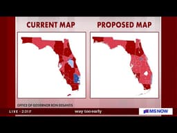 DeSantis releases proposed Florida redistricting map