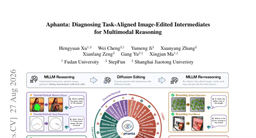 Aphanta: Diagnosing Task-Aligned Image-Edited Intermediates for Multimodal Reasoning