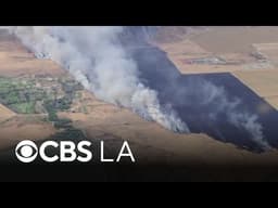 Springs Fire burning in Riverside County forces evacuation orders