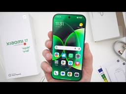 Xiaomi 17 ( "regular") Unboxing, Hands-On & First Impressions! (Venture Green)